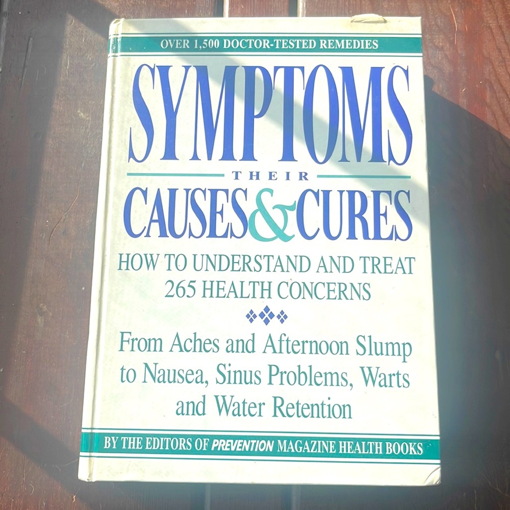 1994 Symptoms Their Causes & Cures hardcover book